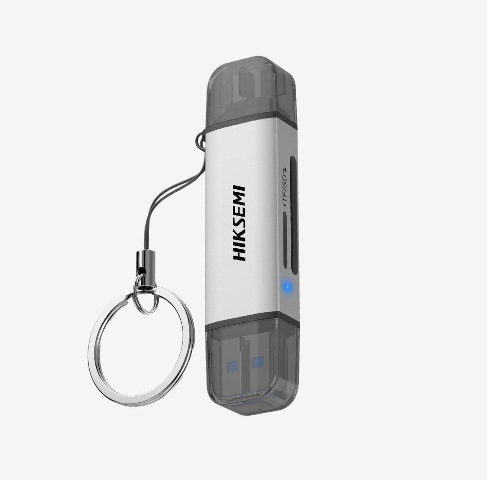 Четец за карти Hiksemi, USB 3.0 и Type-C, SD карти и TF карти