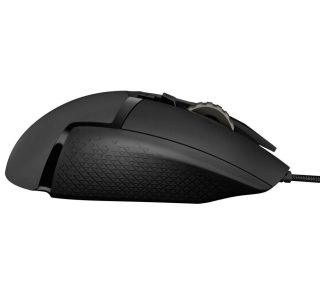 Logitech G502 Mouse, Lightsync RGB, HERO 25K DPI Sensor, 400 IPS, 5x3.6g Optional Weights, 11 Programmable Buttons, 114g, Black