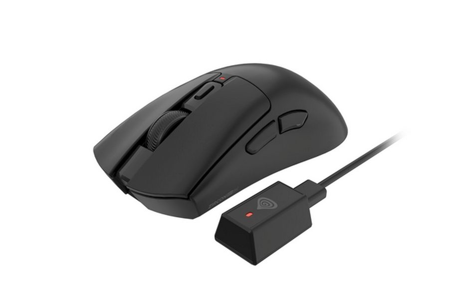 Genesis Wireless Gaming Mouse Zircon 880 Pro 8K 30000dpi, Черен