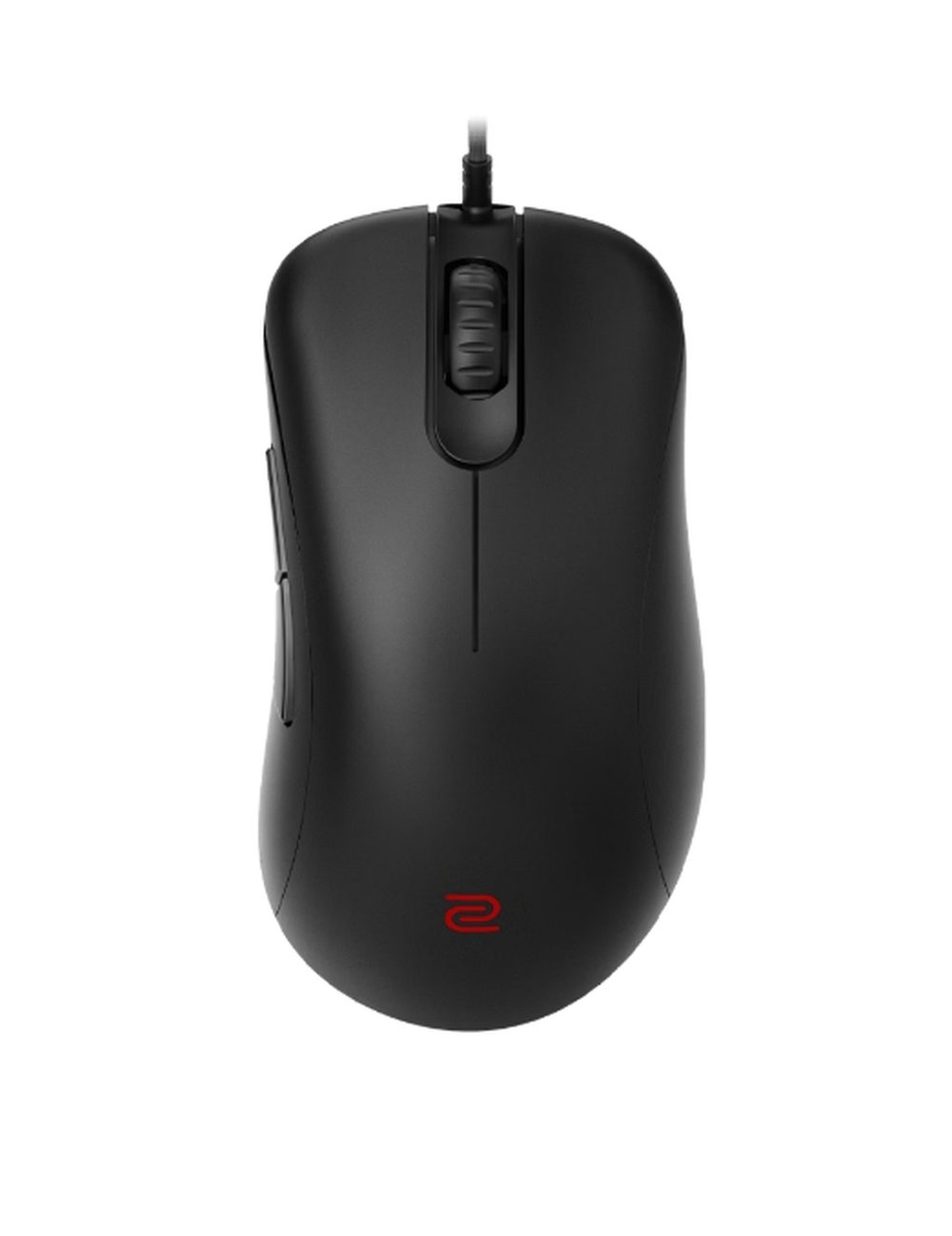 Мишка BenQ ZOWIE EC2-C за електронни спортове, размер M, Edition C, сензор 3360, 73g, асиметричен ергономичен дизайн, намалено тегло, паракорд кабел, 24-стъпково скрол колело, кабелна, без драйвери, plug and play, вдъхновена от Emil 'HeatoN' Christensen