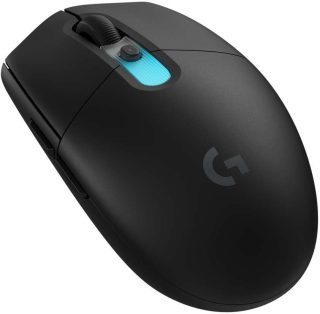Logitech G305 X Mouse, Superlight, BLACK-2.4GHZ-N/A-EER2-933-#933