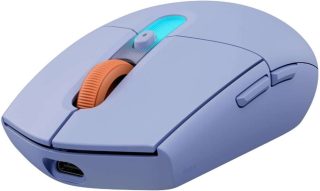 Logitech G305 X Mouse, Superlight, LILAC-2.4GHZ-N/A-EER2-933-#933