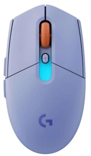 Logitech G305 X Mouse, Superlight, LILAC-2.4GHZ-N/A-EER2-933-#933