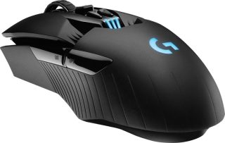 Logitech G903 Wireless Mouse, Lightsync RGB, Lightspeed Wireless, HERO 25K DPI Sensor, 400 IPS, Programmable Buttons, 10g Optional Weight, 110g, Black