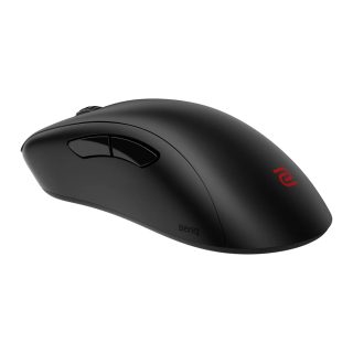 BenQ ZOWIE EC3-CW Безжична мишка за еспорт, размер S, 79g, до 1000 Hz, до 3200 DPI, сензор 3370, асиметричен ергономичен дизайн с по-къса обща дължина, намалено тегло, 24-стъпково скрол колелце, без драйвери, plug and play, вдъхновена от Emil 'HeatoN' Chri