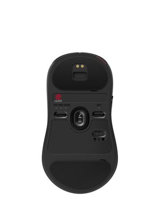 BenQ ZOWIE U2-DW 4K Wireless Mouse за Esports, размер M, 60g, до 4000 Hz, до 3200 DPI, симетричен дизайн, вдлъбнати от двете страни за ловкост при многоъгълно движение, безжичен с 4K подобрен приемник, без драйвери, plug and play