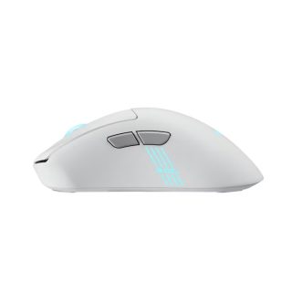 Asus ROG Keris II Origin Wireless Gaming Mouse, 65g Lightweight, Ergonomic, Push-Fit Switch Socket, 42K Optical Sensor, ROG Micro Switch II, ROG Omni Receiver, 5 Programmable Buttons, Moonlight White