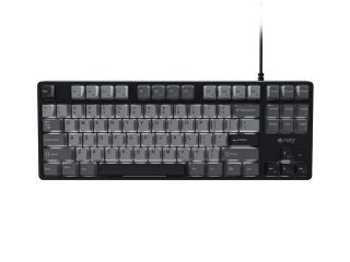 Fury Gaming Keyboard Kanabo K2, US layout, White backlight, Mechanical, Black-Grey