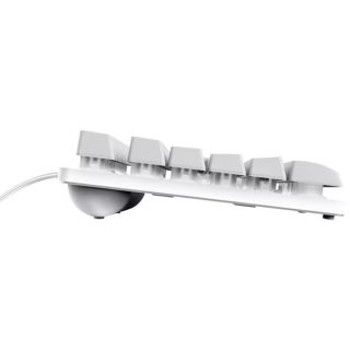 TRUST GXT833 Thado TKL клавиатура, Бяла US