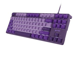Fury Gaming Keyboard Kanabo K2, US layout, White backlight, Mechanical, Violet