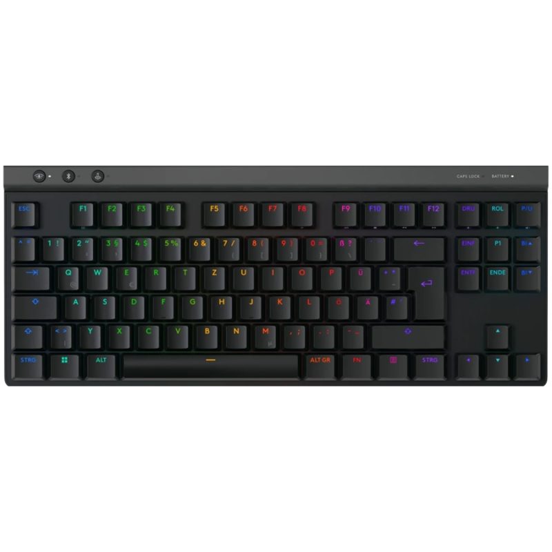 Logitech G515 LIGHTSPEED TKL безжична геймърска клавиатура - ЧЕРНА - US INT'L - EMEA28i-935