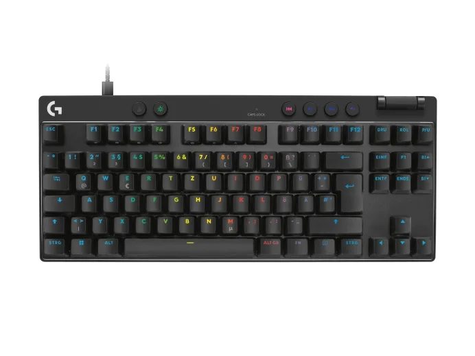 Logitech PRO X TKL RAPID - ЧЕРЕН - US INT`L - EMEA28i-935