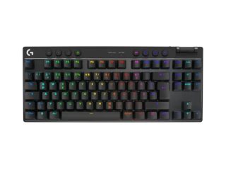 Logitech G PRO X TKL LIGHTSPEED Gaming Keyboard - BLACK - US INT'L - 2.4GHZ/BT - N/A - EMEA28-935 - TACTILE
