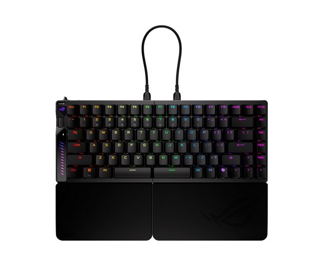 Asus ROG Falcata клавиатура Gaming USB + RF Wireless + Bluetooth Black