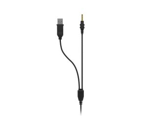 Genesis Слушалки Neon 213 с микрофон RGB подсветка черни