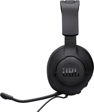 JBL QUANTUM 100M2 BLK Wired over-ear gaming headset with detachable mic and mute option