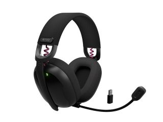 Fury Gaming Headset, Fukiya F6, Wireless With Microphone, Black