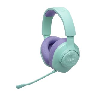 JBL QUANTUM 360 CYN Безжични гейминг слушалки над ушите със съраунд звук и подвижен микрофон