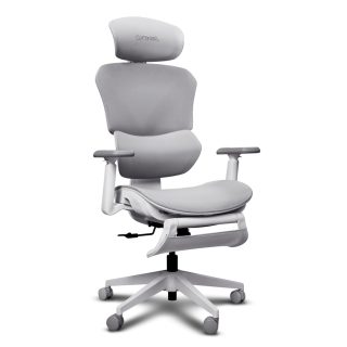 TRUST GXT725W Rivara Ergonomic Mesh Gaming Chair White