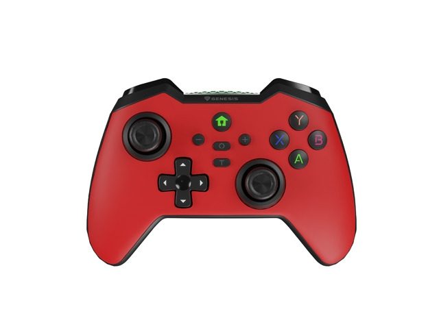 Genesis Gamepad Mangan 400 Wireless (for PC/SWITCH/MOBILE) Red