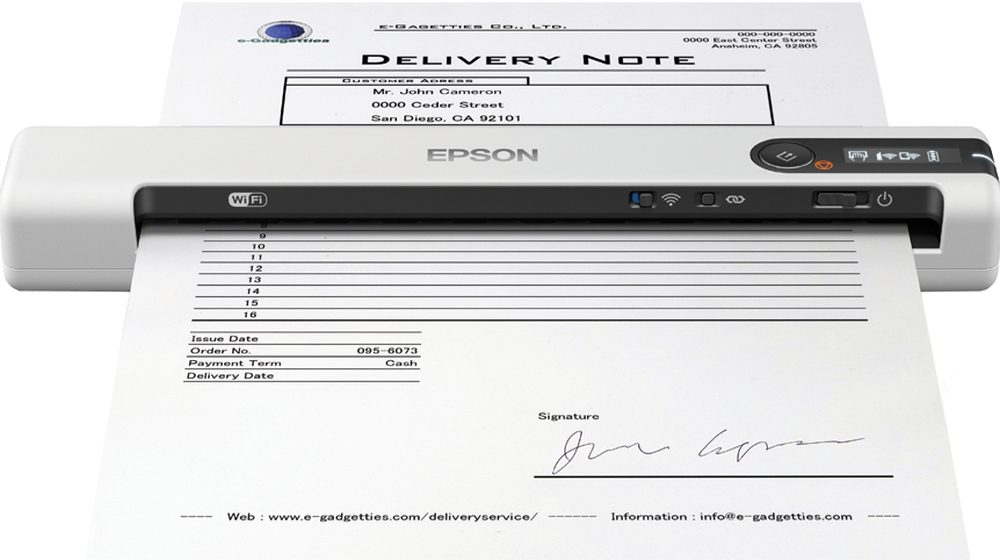 Скенер Epson WorkForce DS-80W