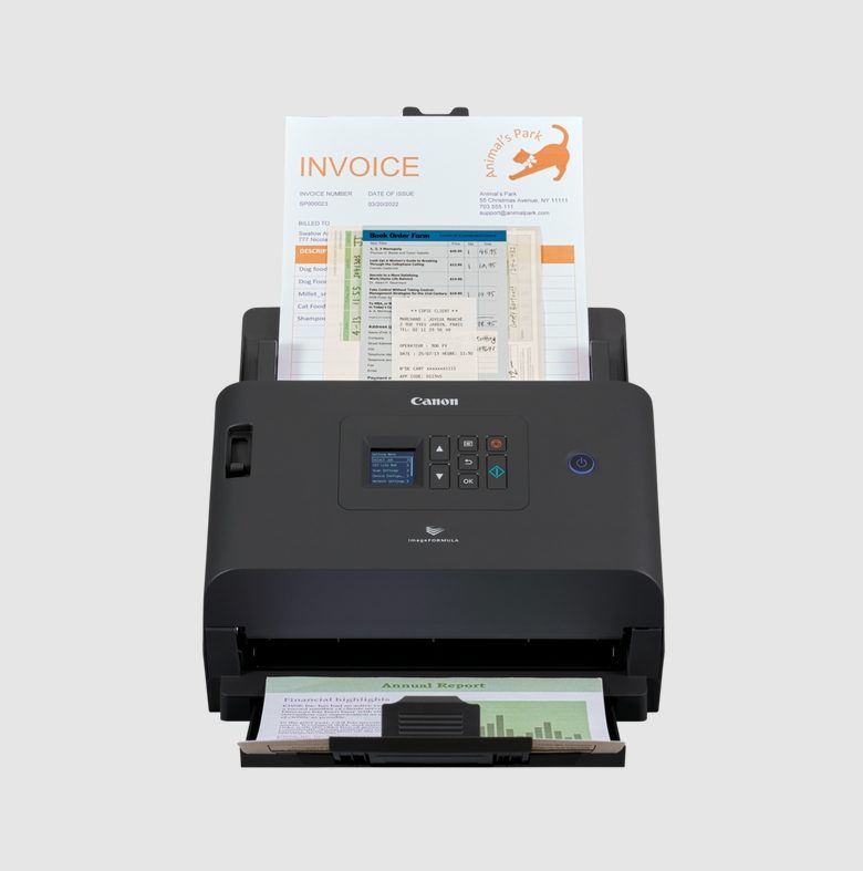 Скенер Canon imageFORMULA DR-S250N + Readiris PDF Essentials