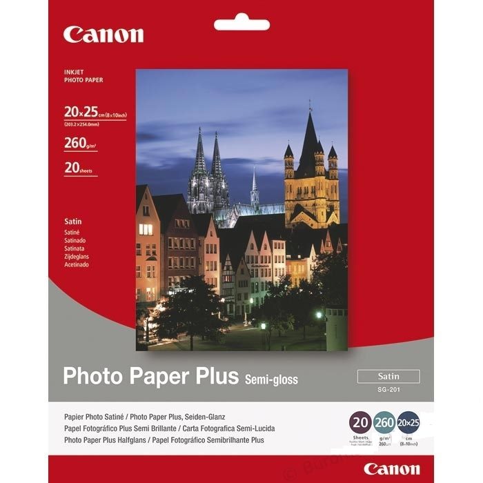 Canon SG-201 фотографска хартия 20x25 см, 20 листа