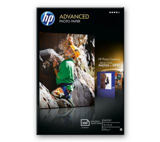 HP Advanced Glossy Photo Paper - 100 листа / 10 x 15 cm без полета