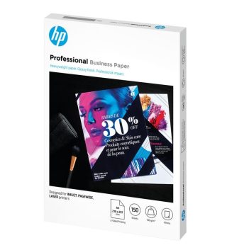 HP Inkjet, PageWide и Laser Professional Business Paper, A4, гланц, 180 g/m², 150 листа