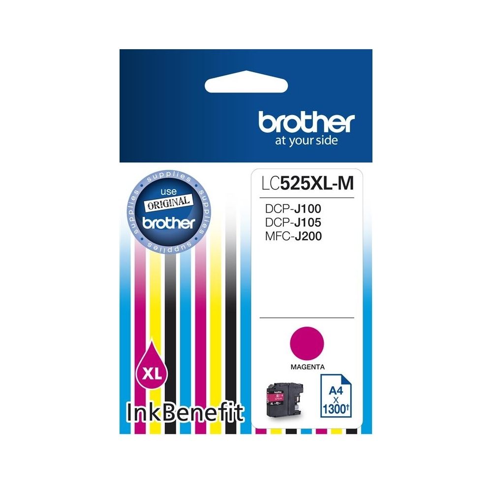 Brother LC-525 XL Magenta мастилено касета с висок добив