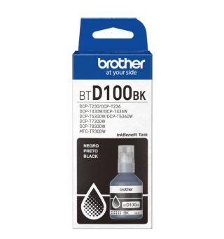 Brother BT-D100BK Черно мастило за бутилка