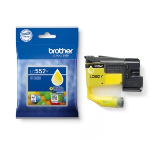 Brother LC-552 жълт мастилен касет