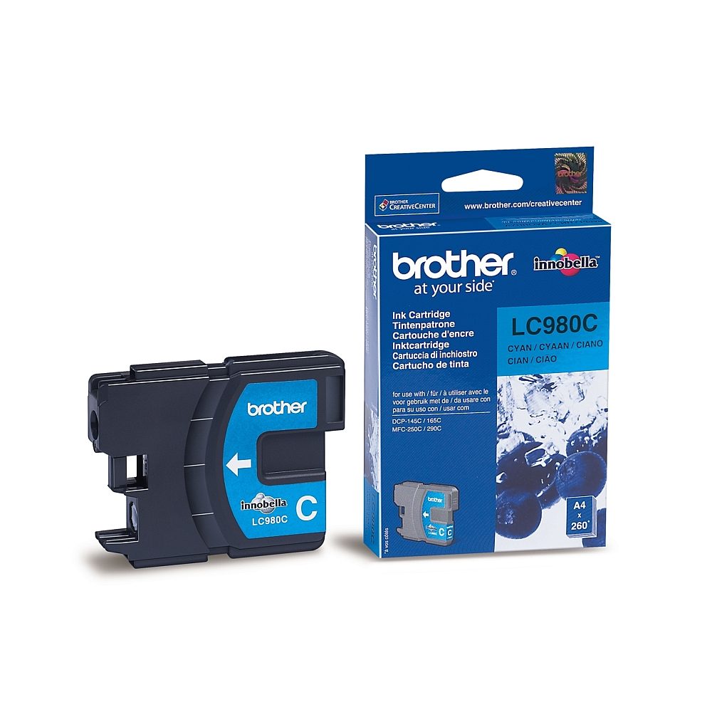 Brother LC-980C мастило касета