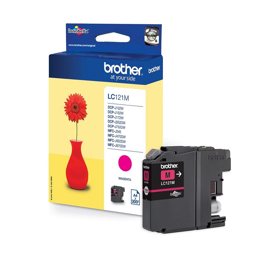 Brother LC-121 Магента мастило касета за MFC-J470DW/DCP-J552DW