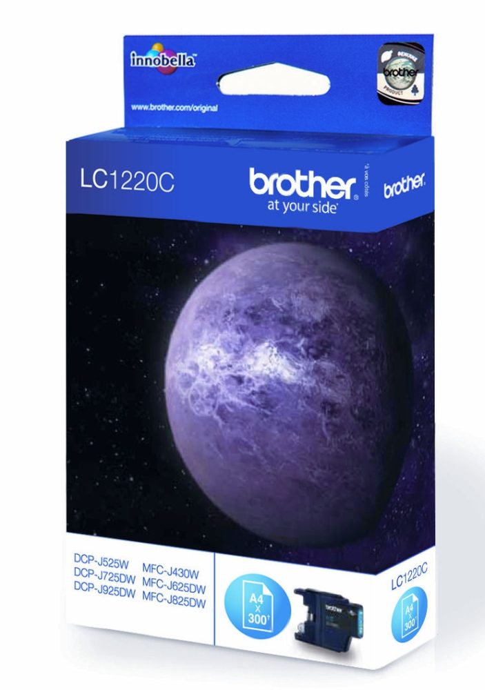 Brother LC-1220C циан мастило касета за DCP-J525W/DCP-J725DW/DCP-J925DW/MFC-J430W