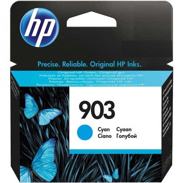 HP 903 Cyan оригинална мастилена касета