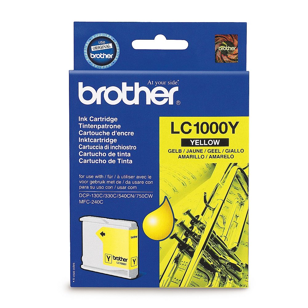 Brother LC-1000Y мастило касета