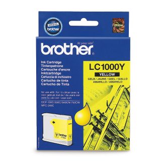 Brother LC-1000Y мастило касета