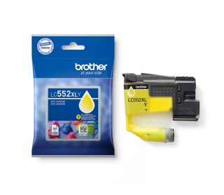 Brother LC-552 XL жълто мастило касета High Yield