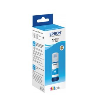 Epson 112 EcoTank Pigment Cyan мастило бутилка