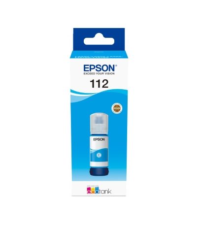 Epson 112 EcoTank Pigment Cyan мастило бутилка