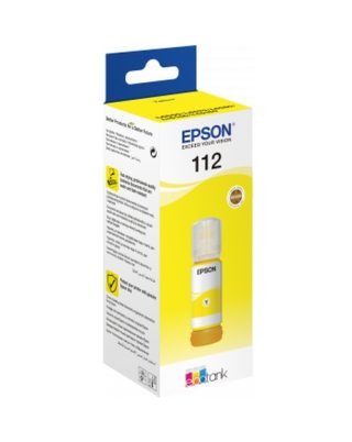 Epson 112 EcoTank Pigment Yellow бутилка мастило