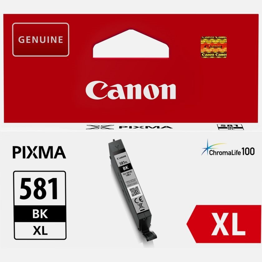 Канон CLI-581 XL BK мастило касета