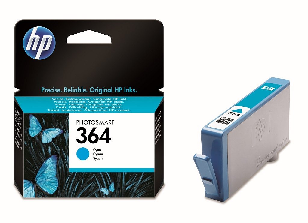 HP 364 Cyan мастило касета
