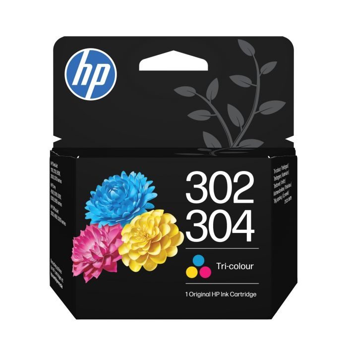 HP 302/304 Трицветен оригинален мастилен касет