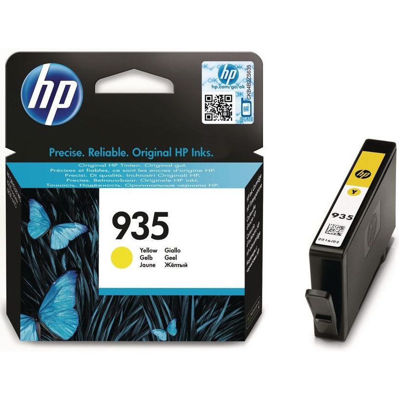 HP 935 Жълт мастилен касет