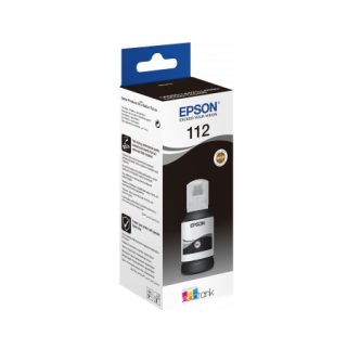 Epson 112 EcoTank Pigment Black бутилка мастило