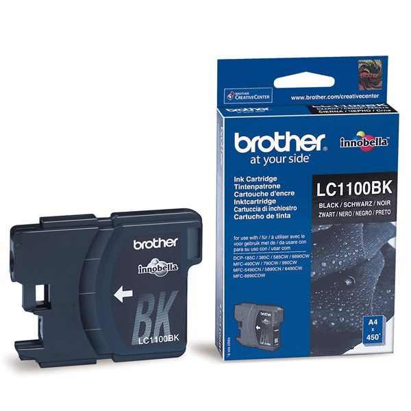 Brother LC-1100BK мастило касета стандарт