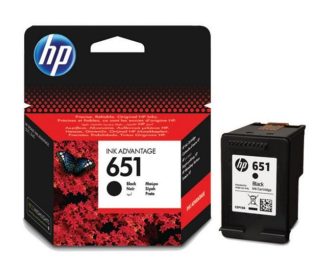 HP 651 Черен мастилен касет