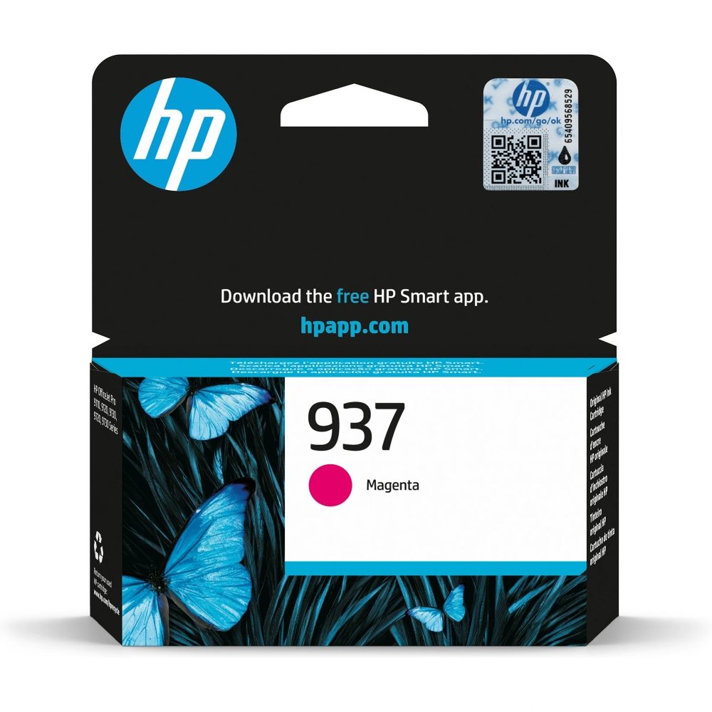 HP 937 Магента Оригинален мастилен касет
